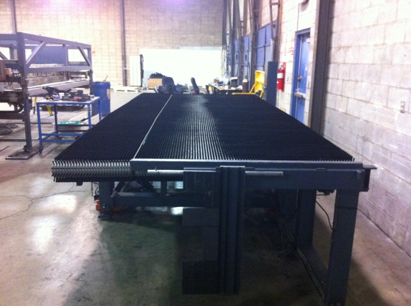 Exit Conveyer Modification - Brush Carpet on the S4-30 / S4-40