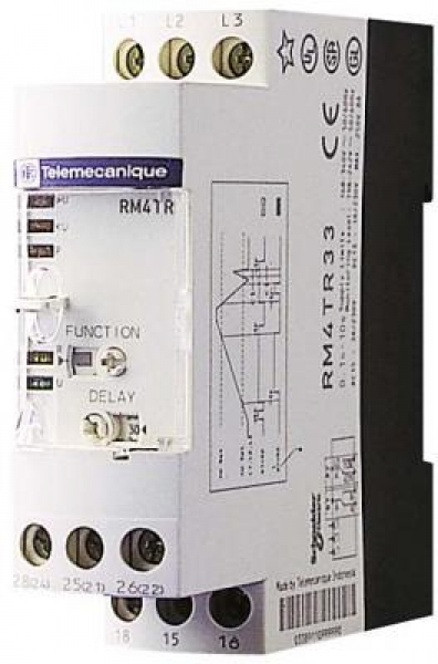Schneider RM4-TR32 monitoring relay phase sequence failure + 2W 400VAC
