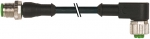 Murr M12 Stecker gerade / M12 Buchse gewinkelt 1,5m